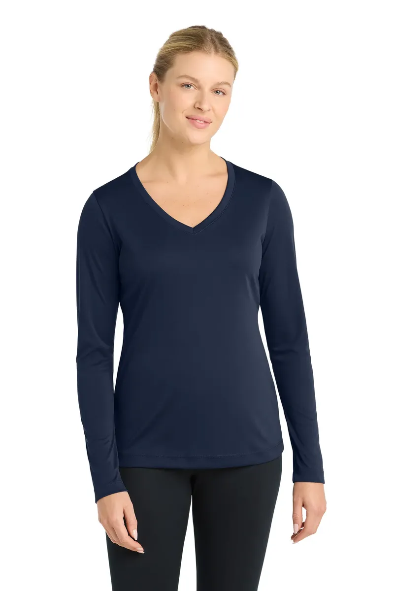 Sport-Tek® Women's Long Sleeve PosiCharge® Competitor V-Neck Tee. LST353LS - additional view 6