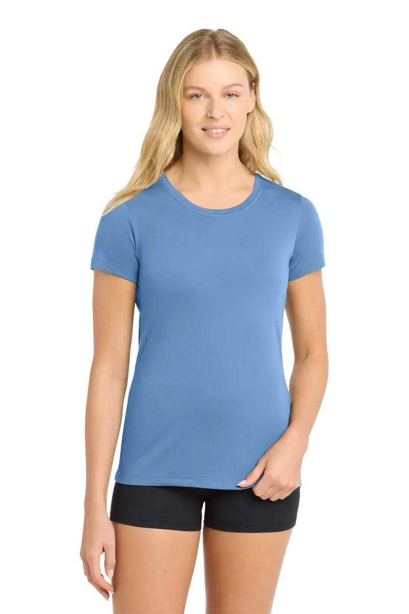 Sport-Tek® Women's PosiCharge® Competitor Cotton Touch Scoop Neck Tee. LST450 - additional view 2