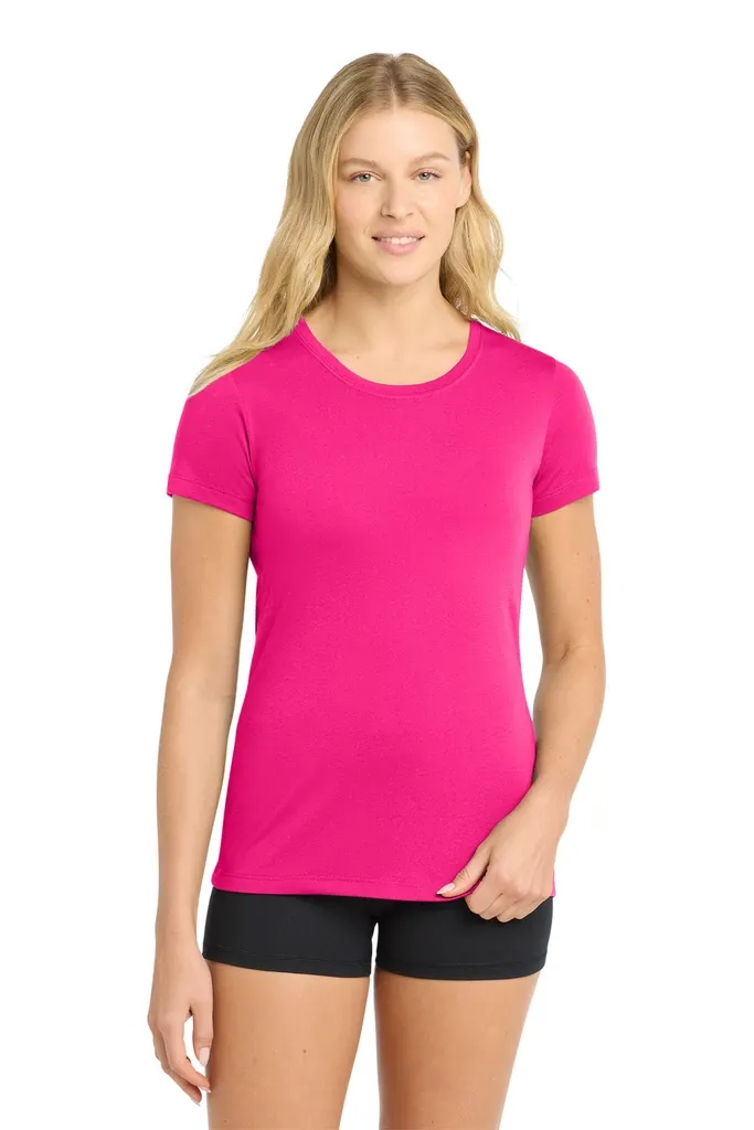 Sport-Tek® Women's PosiCharge® Competitor Cotton Touch Scoop Neck Tee. LST450 - additional view 4