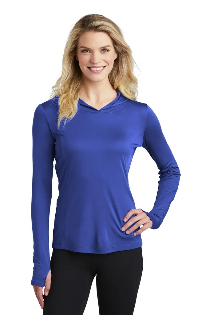 Sport-Tek ® Women's PosiCharge ® Competitor Hooded Pullover. LST358