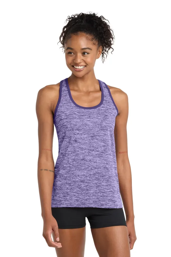 Sport-Tek ® Women's PosiCharge ® Electric Heather Racerback Tank. LST396 - additional view 6