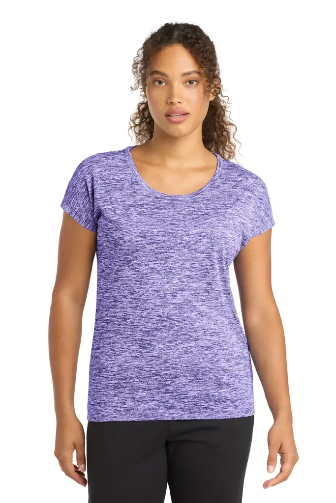 Sport-Tek® Women's PosiCharge® Electric Heather Sporty Tee. LST390 - additional view 12