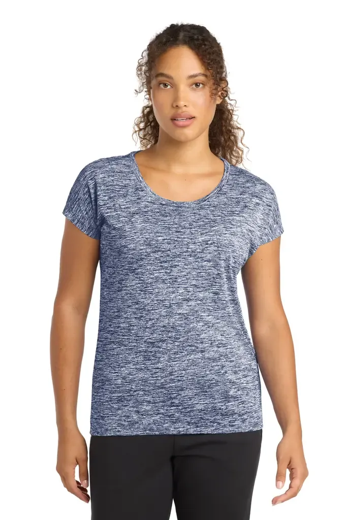 Sport-Tek® Women's PosiCharge® Electric Heather Sporty Tee. LST390 - additional view 5