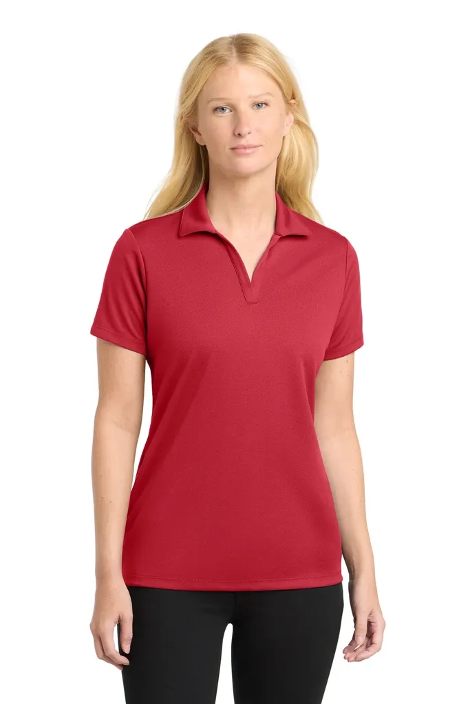 Sport-Tek® Women's PosiCharge® RacerMesh® Polo. LST640 - additional view 6