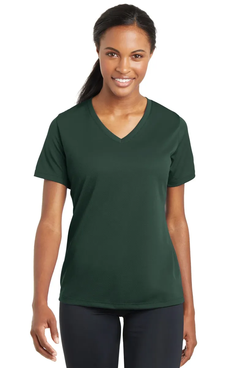 Sport-Tek® Women's PosiCharge® RacerMesh® V-Neck Tee. LST340 - additional view 5