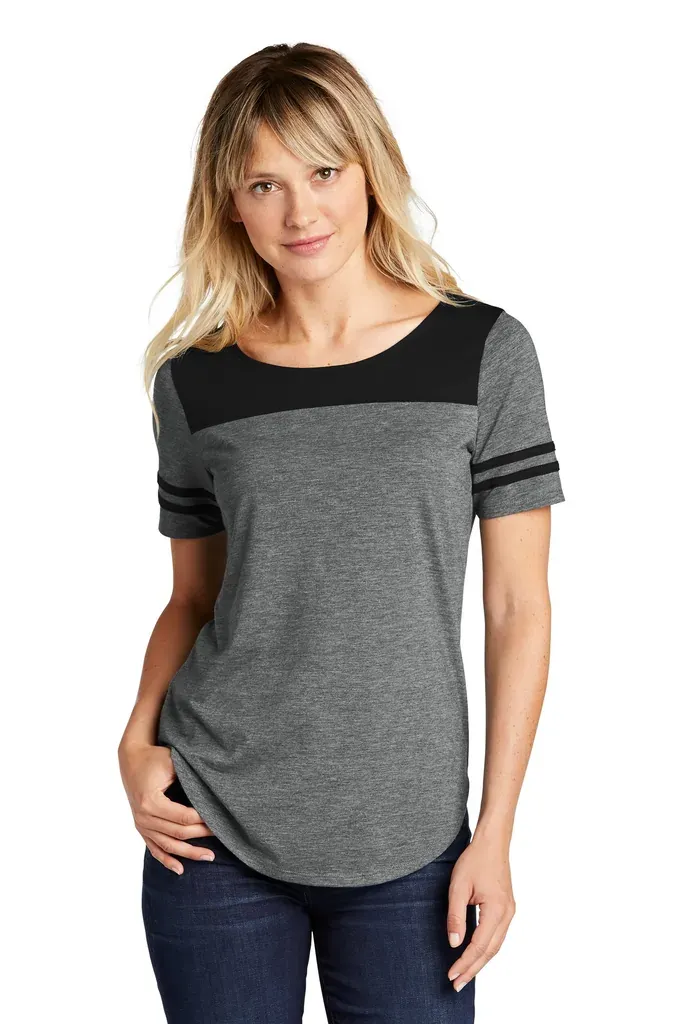 Sport-Tek ® Women's PosiCharge ® Tri-Blend Wicking Fan Tee. LST403 - additional view 3