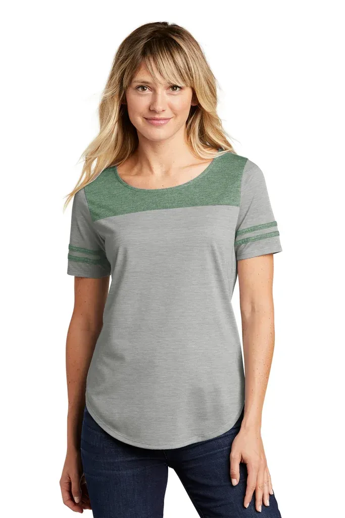 Sport-Tek ® Women's PosiCharge ® Tri-Blend Wicking Fan Tee. LST403 - additional view 4