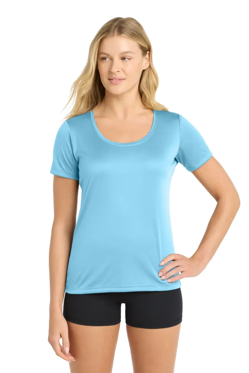 Sport-Tek ® Women's Posi-UV® Pro Scoop Neck Tee. LST420