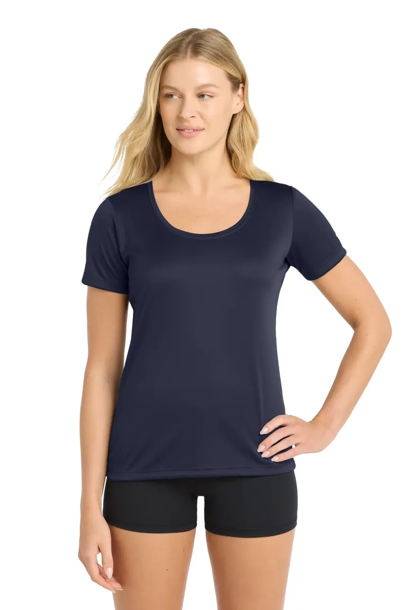 Sport-Tek ® Women's Posi-UV® Pro Scoop Neck Tee. LST420 - additional view 9