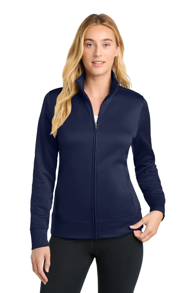 Sport-Tek® Women's Sport-Wick® Fleece Full-Zip Jacket. LST241