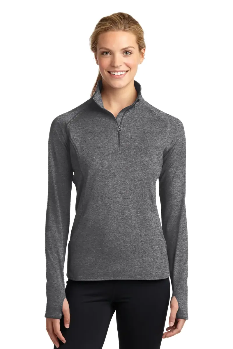Sport-Tek® Women's Sport-Wick® Stretch 1/4-Zip Pullover. LST850 - additional view 10