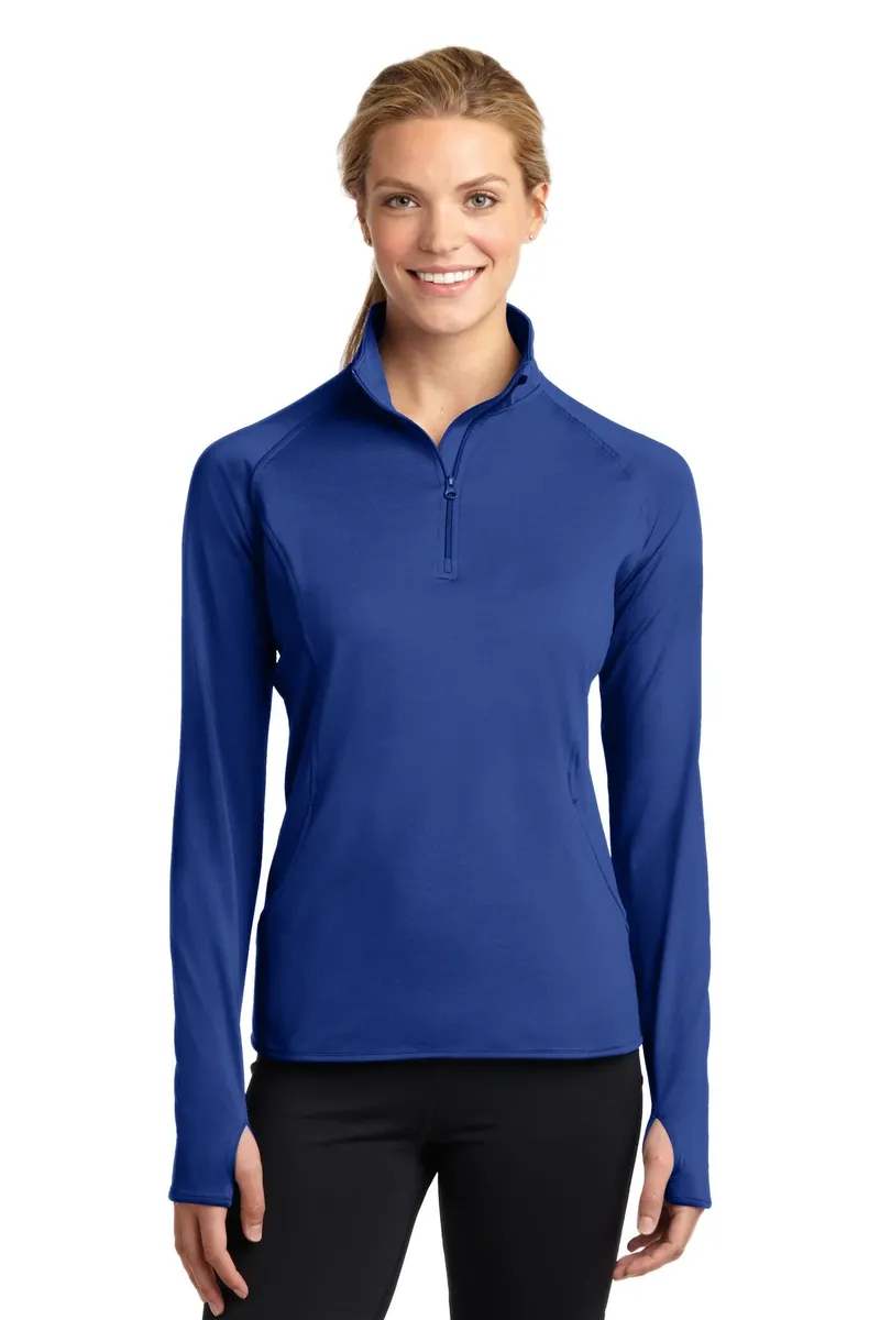 Sport-Tek® Women's Sport-Wick® Stretch 1/4-Zip Pullover. LST850 - additional view 17