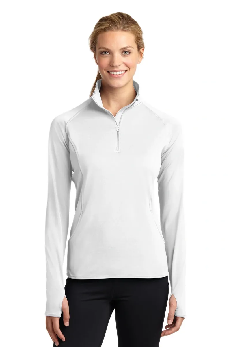 Sport-Tek® Women's Sport-Wick® Stretch 1/4-Zip Pullover. LST850 - additional view 15