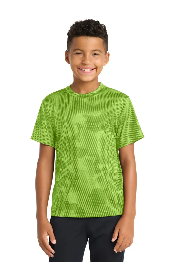 Sport-Tek® Youth CamoHex Tee. YST370 - additional view 1