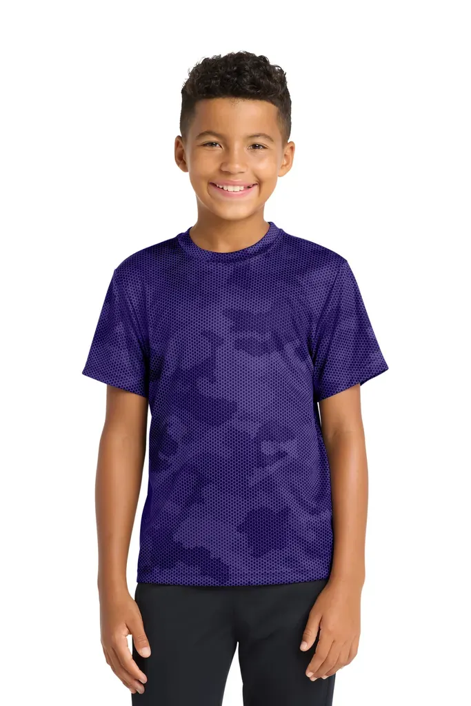 Sport-Tek® Youth CamoHex Tee. YST370 - additional view 5