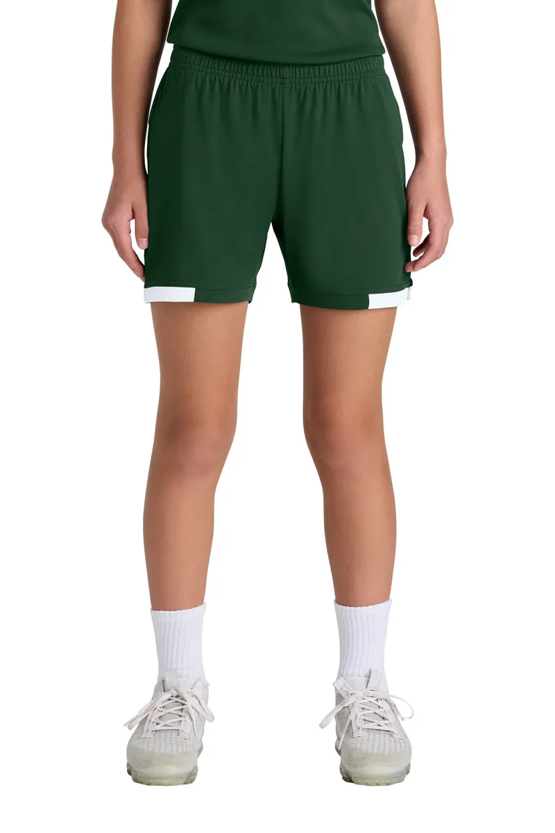Sport-Tek® Youth Club 5  Short YST442 - additional view 1