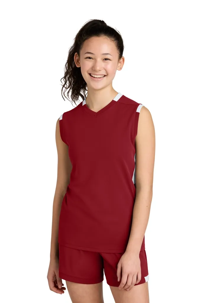 Sport-Tek® Youth Club Sleeveless V-Neck YST441 - additional view 6