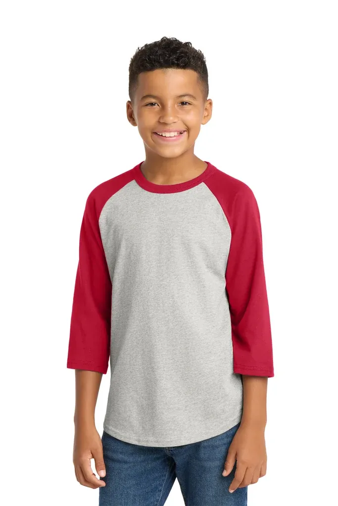 Sport-Tek® Youth Colorblock Raglan Jersey.  YT200 - additional view 6