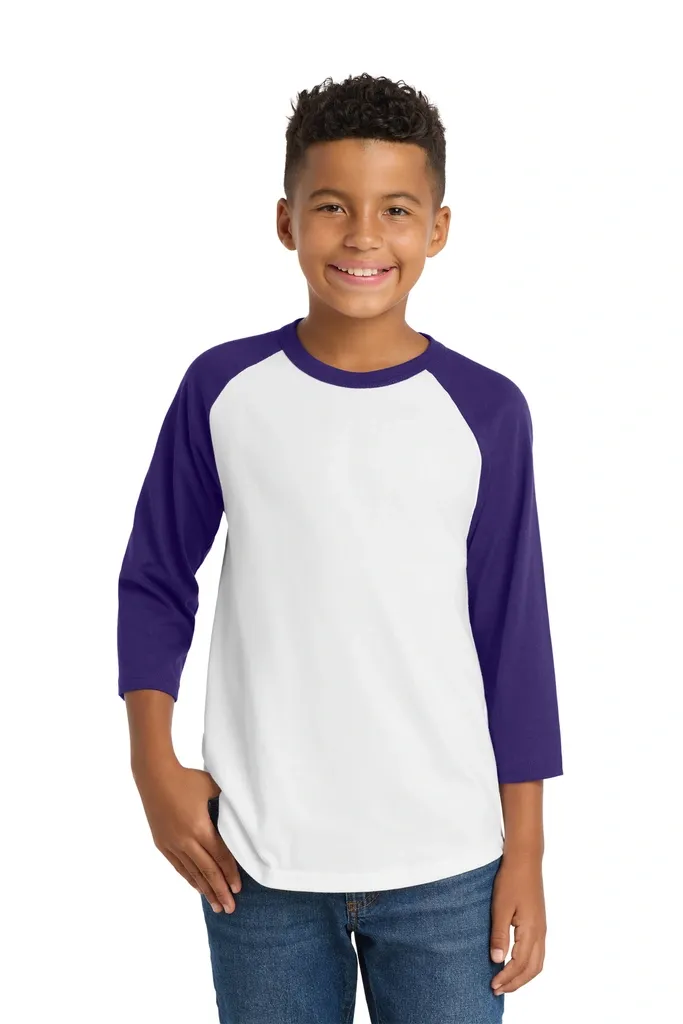 Sport-Tek® Youth Colorblock Raglan Jersey.  YT200 - additional view 12