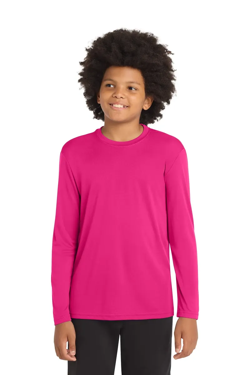 Sport-Tek® Youth Long Sleeve PosiCharge® Competitor Tee. YST350LS - additional view 5