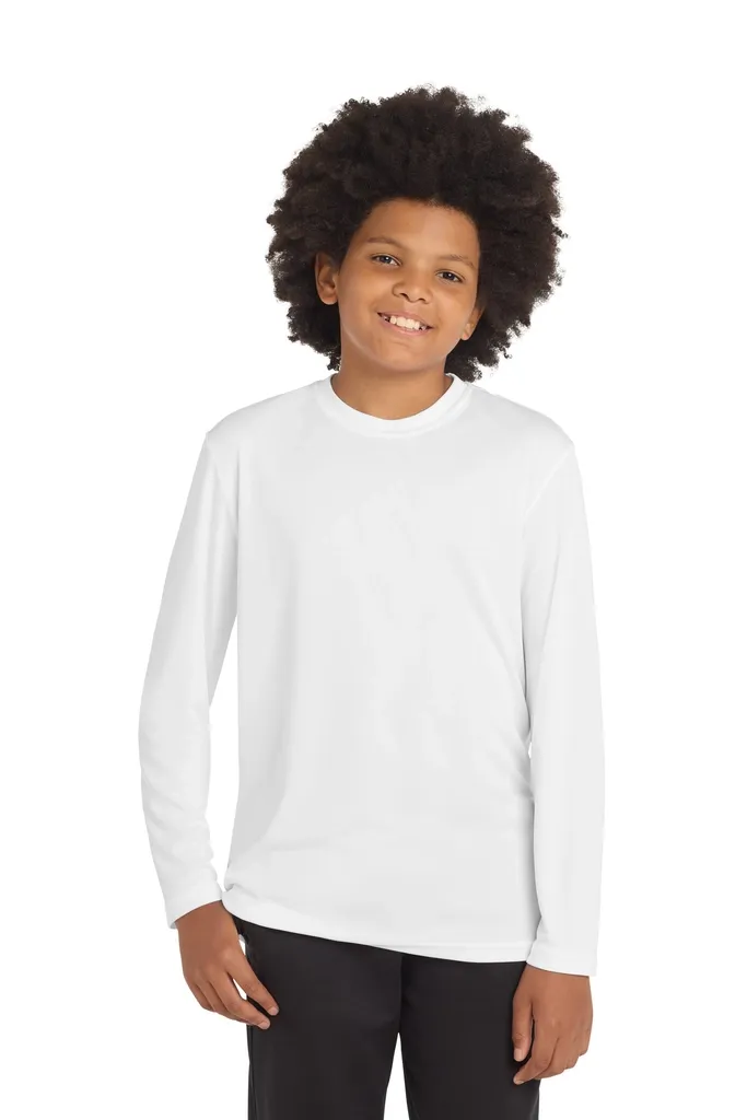 Sport-Tek® Youth Long Sleeve PosiCharge® Competitor Tee. YST350LS - additional view 1