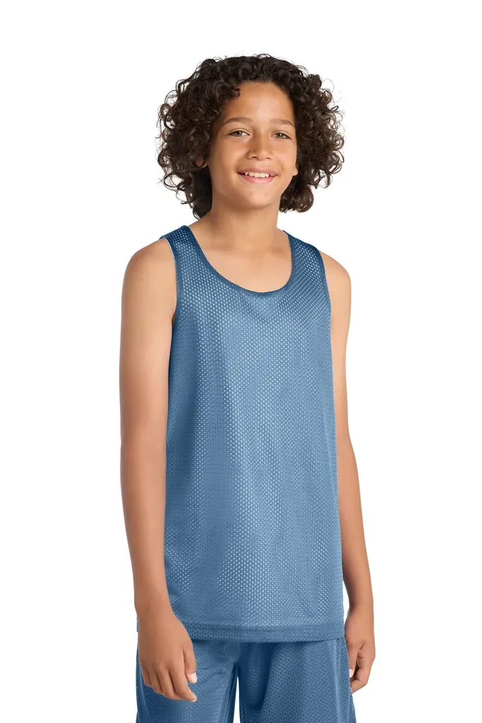 Sport-Tek® Youth PosiCharge® Classic Mesh Reversible Tank. YST500 - additional view 9