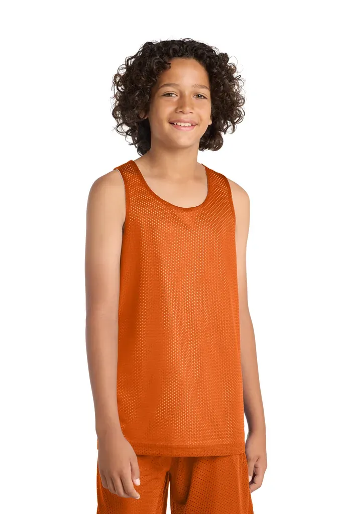 Sport-Tek® Youth PosiCharge® Classic Mesh Reversible Tank. YST500 - additional view 3