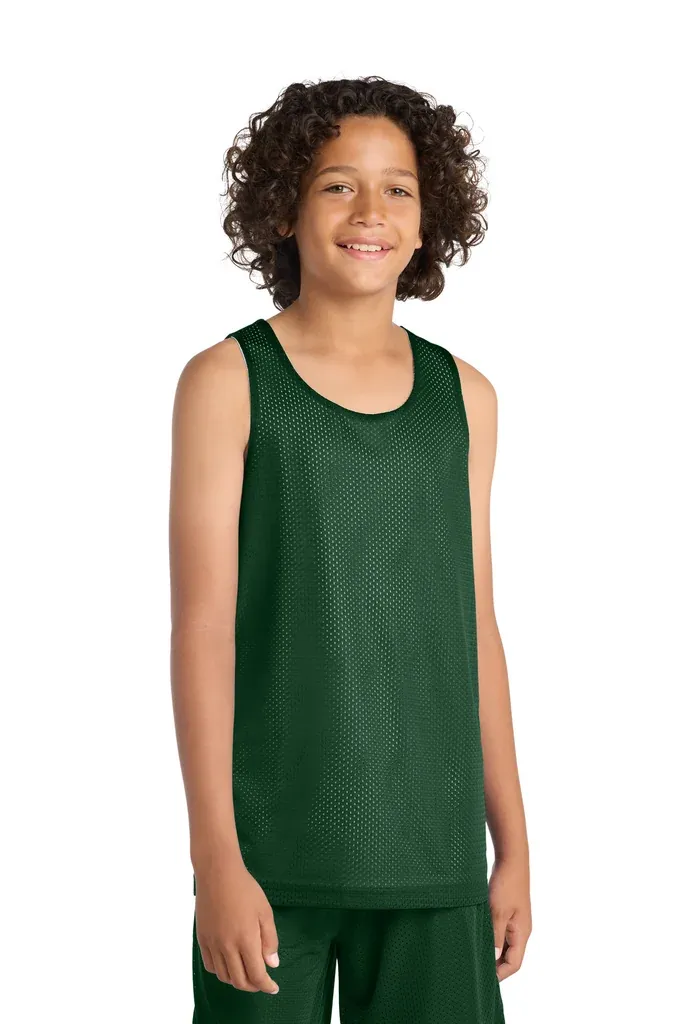Sport-Tek® Youth PosiCharge® Classic Mesh Reversible Tank. YST500 - additional view 6