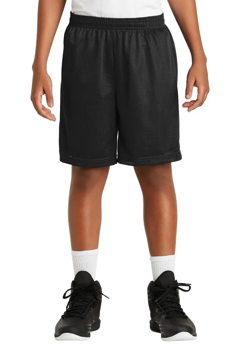 Sport-Tek® Youth PosiCharge® Classic Mesh Short. YST510 - additional view 2