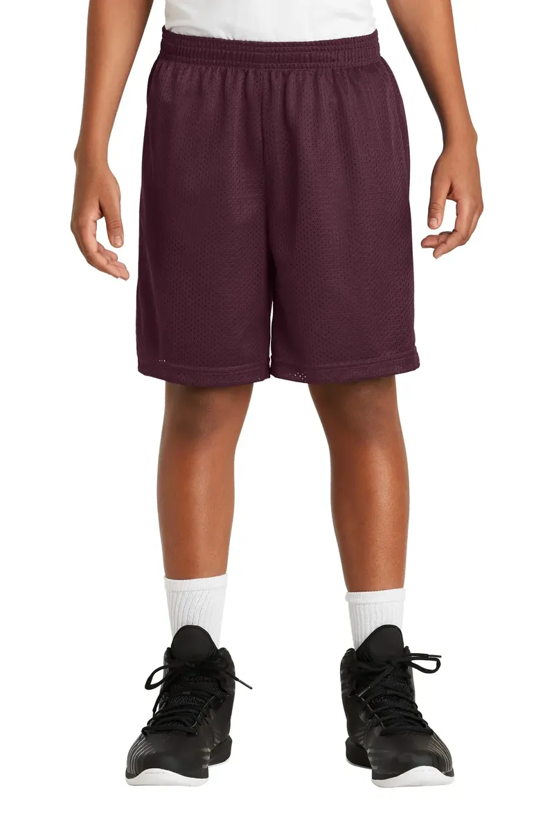 Sport-Tek® Youth PosiCharge® Classic Mesh Short. YST510 - additional view 4