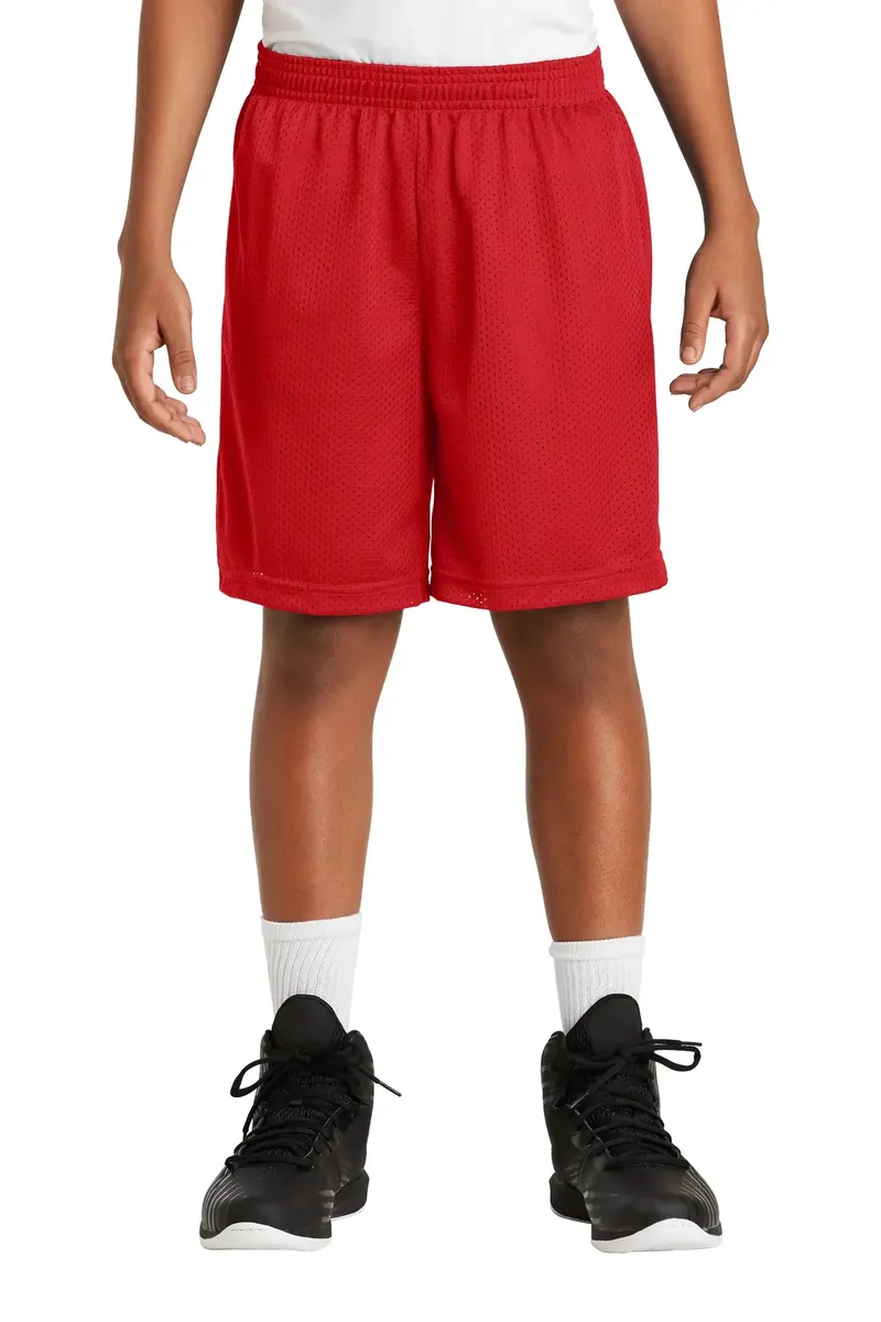 Sport-Tek® Youth PosiCharge® Classic Mesh Short. YST510 - additional view 1
