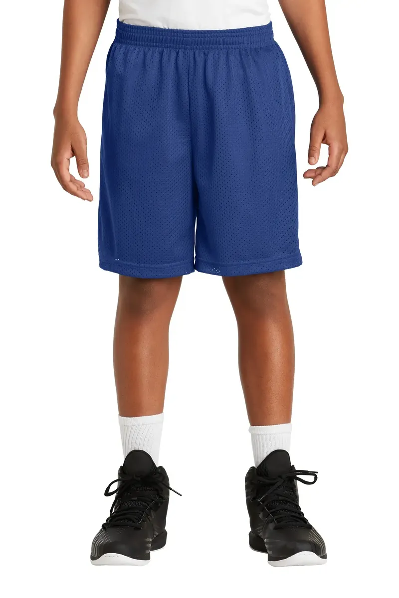 Sport-Tek® Youth PosiCharge® Classic Mesh Short. YST510 - additional view 3
