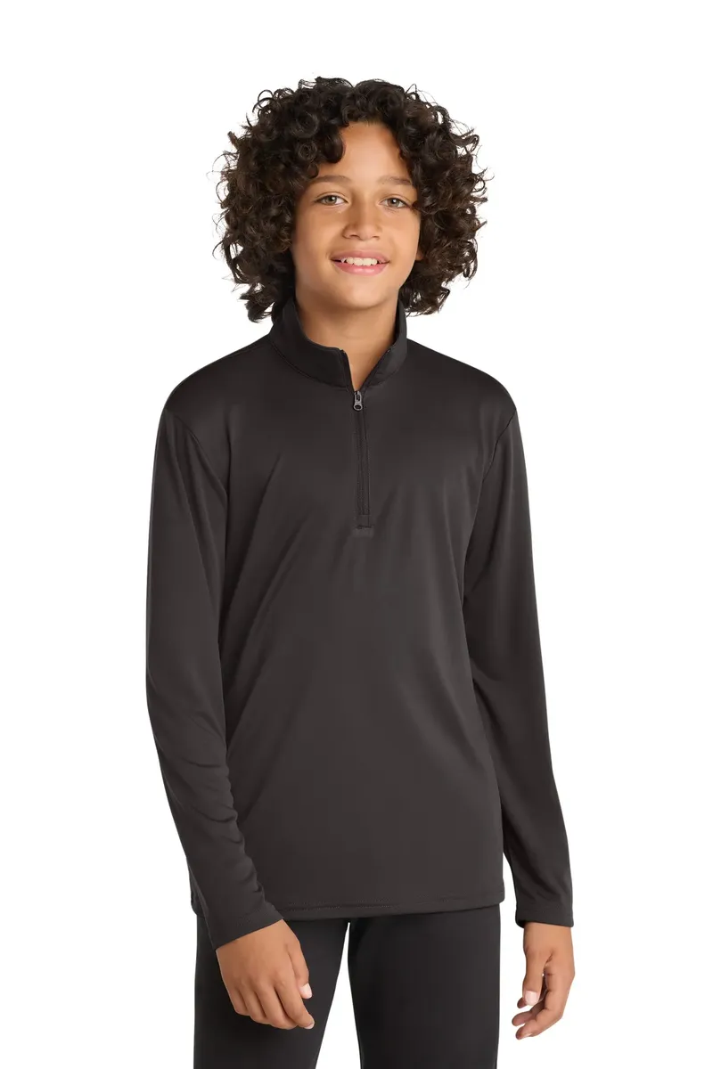 Sport-Tek ® Youth PosiCharge ® Competitor  1/4-Zip Pullover. YST357 - additional view 2