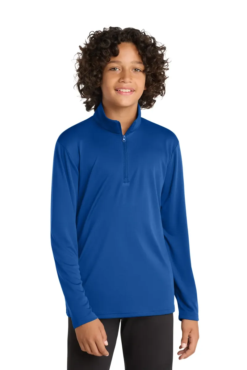 Sport-Tek ® Youth PosiCharge ® Competitor  1/4-Zip Pullover. YST357 - additional view 1