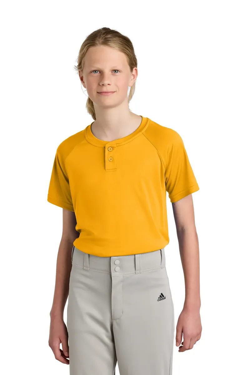 Sport-Tek® Youth PosiCharge® Competitor 2-Button Henley YST359 - additional view 6