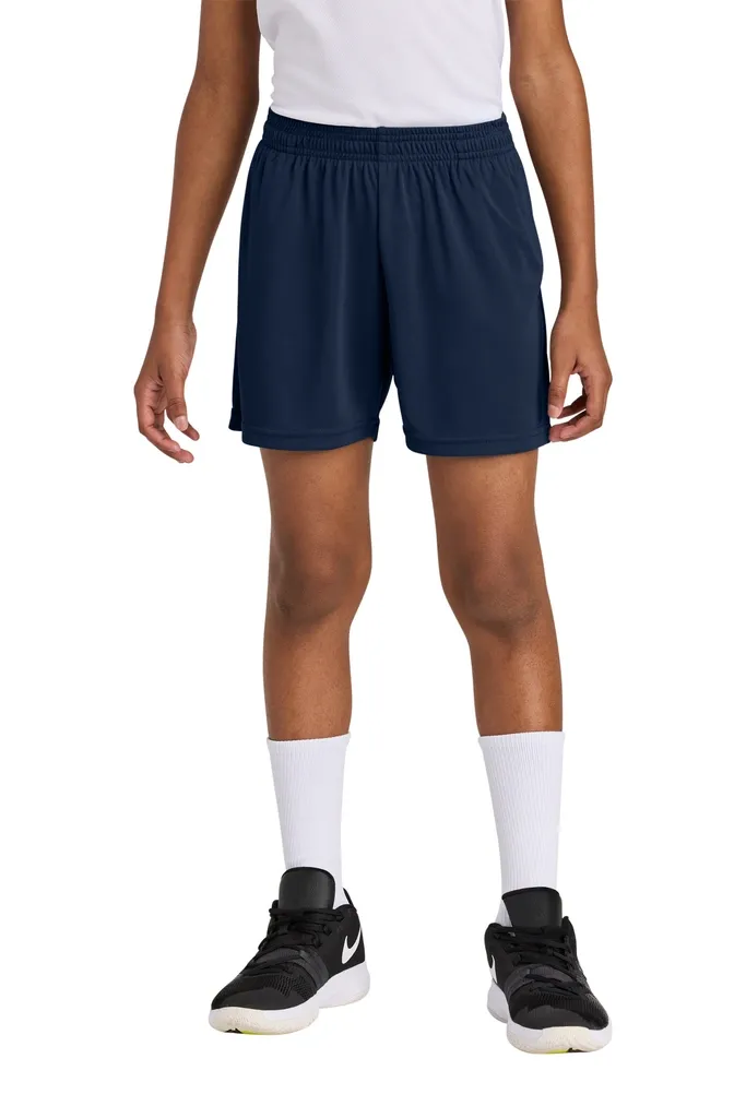 Sport-Tek® Youth PosiCharge® Competitor 5  Pocketed Short YST349P - additional view 5