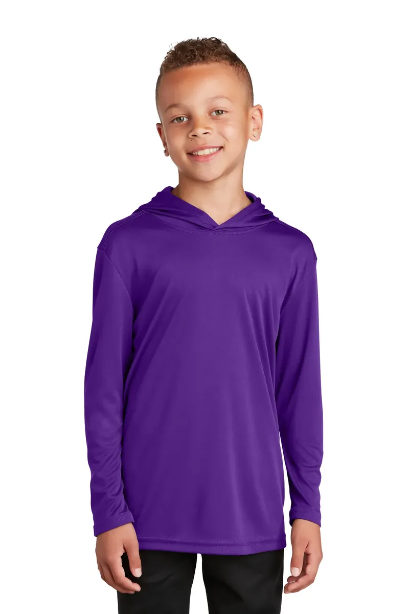 Sport-Tek ® Youth PosiCharge ® Competitor  Hooded Pullover. YST358 - additional view 3