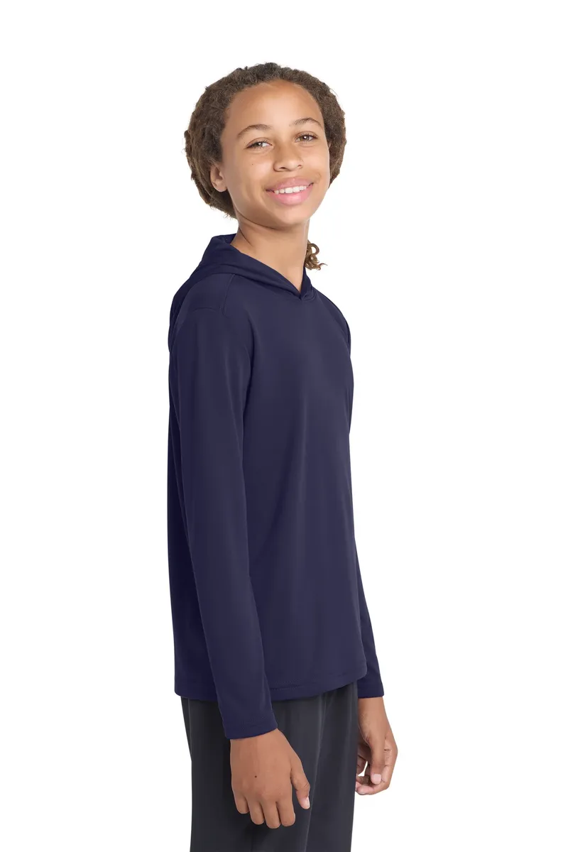 Sport-Tek ® Youth PosiCharge ® Competitor  Hooded Pullover. YST358 - additional view 1