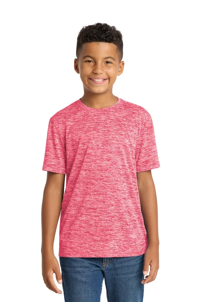 Sport-Tek® Youth PosiCharge® Electric Heather Tee. YST390 - additional view 9