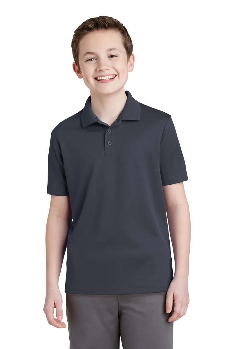 Sport-Tek® Youth PosiCharge® RacerMesh® Polo. YST640 - additional view 1