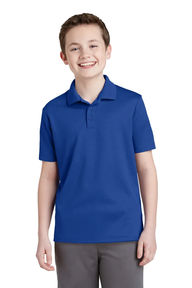 Sport-Tek® Youth PosiCharge® RacerMesh® Polo. YST640 - additional view 6