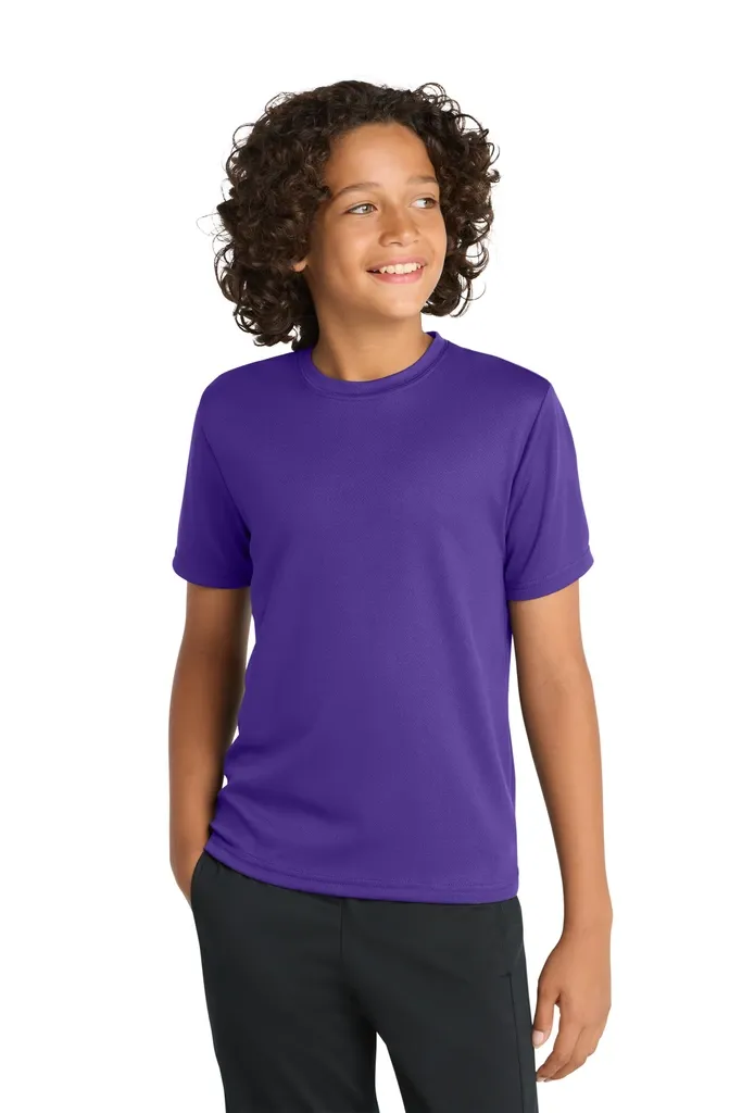 Sport-Tek® Youth PosiCharge® RacerMesh® Tee. YST340 - additional view 6