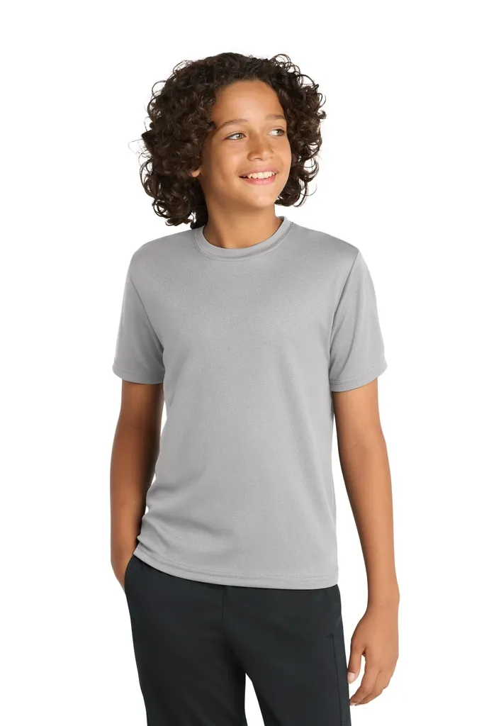 Sport-Tek® Youth PosiCharge® RacerMesh® Tee. YST340 - additional view 2
