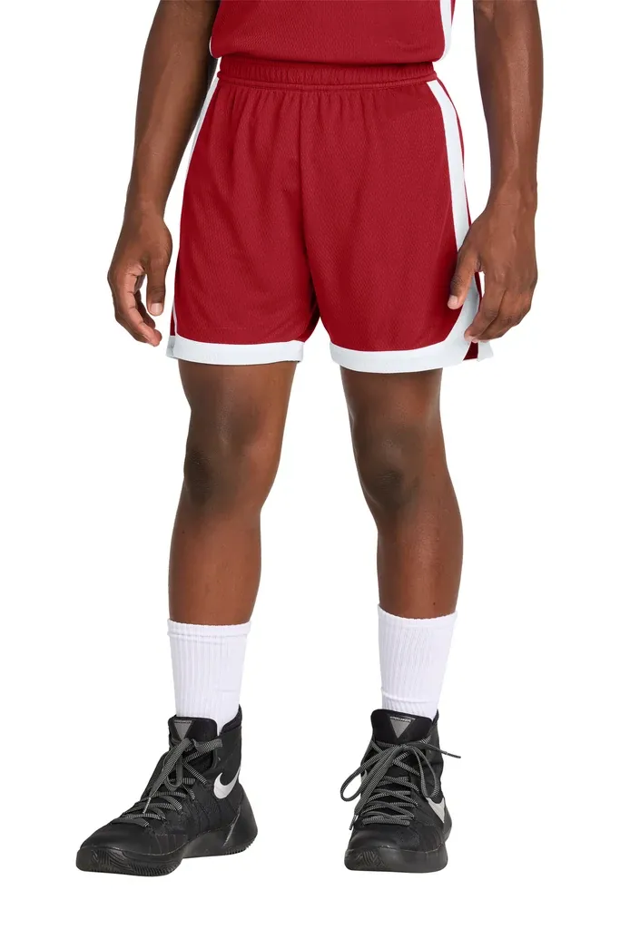 Sport-Tek® Youth Rival Basketball 5  Short YST901 - additional view 7
