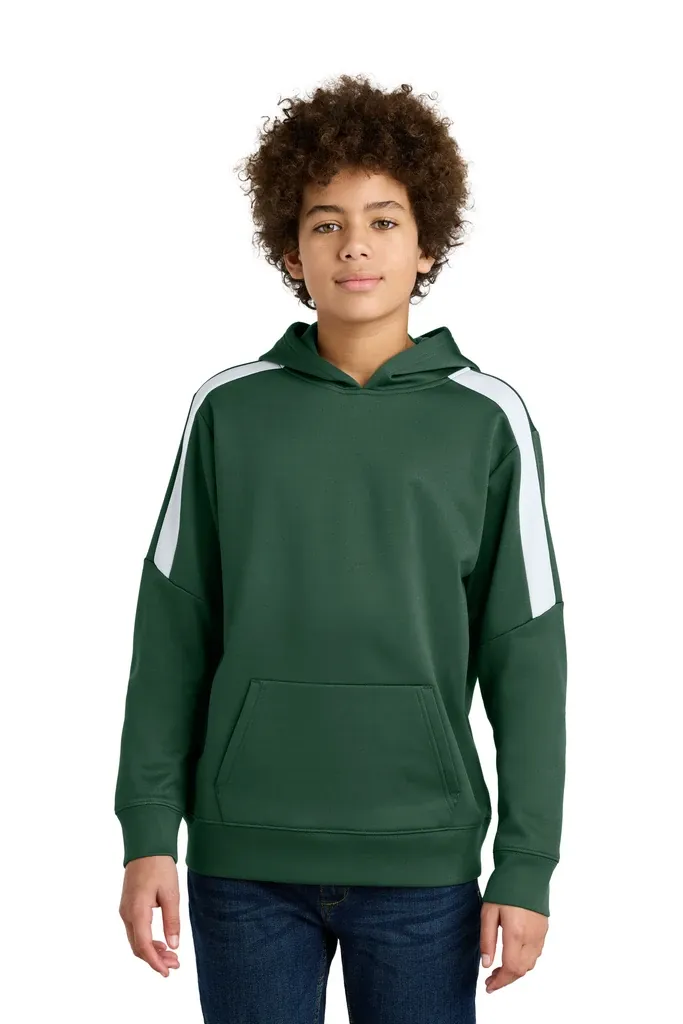 Sport-Tek® Youth Sport-Wick® Fleece United Pullover Hoodie YST255 - additional view 8