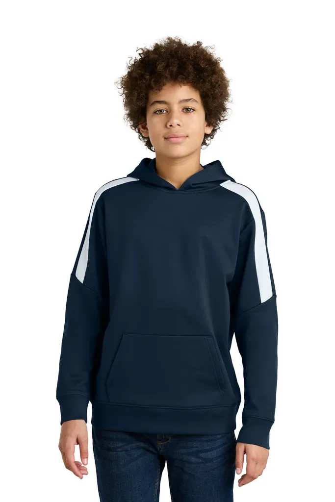 Sport-Tek® Youth Sport-Wick® Fleece United Pullover Hoodie YST255 - additional view 9