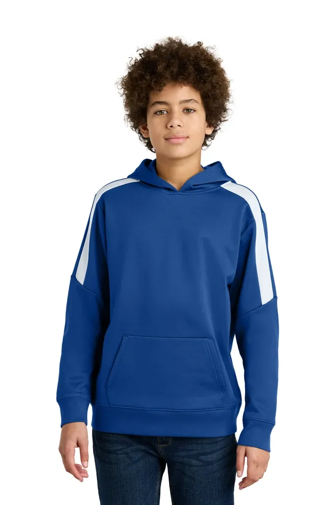 Sport-Tek® Youth Sport-Wick® Fleece United Pullover Hoodie YST255 - additional view 5