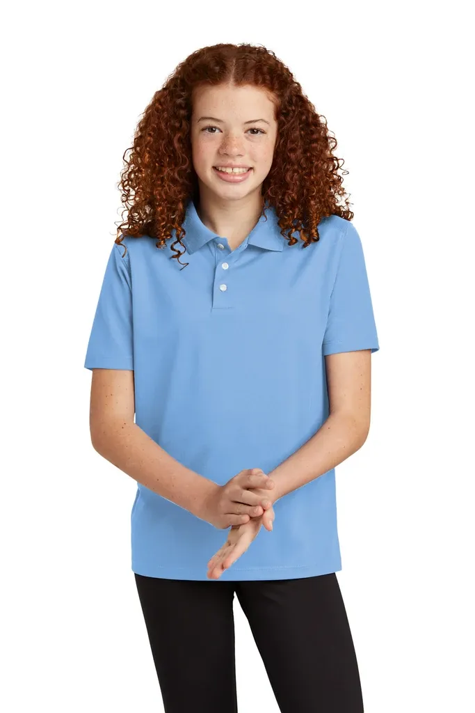 Sport-Tek® Youth UV Micropique Polo YST740 - additional view 1