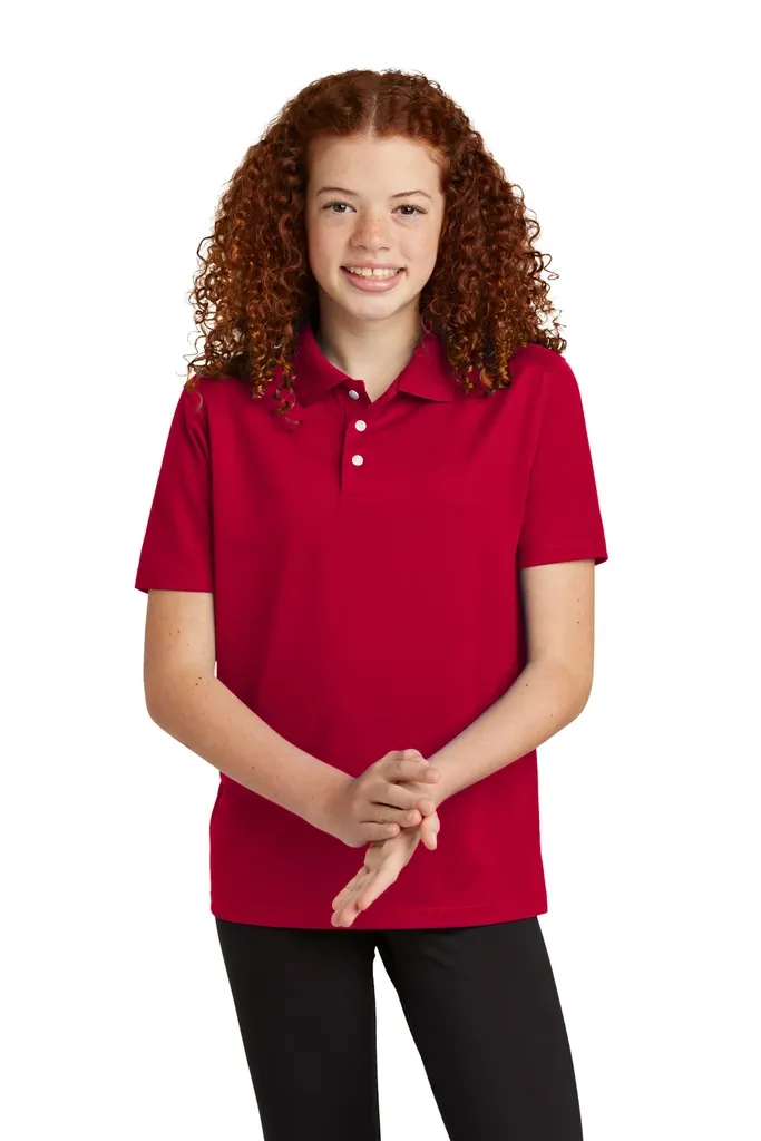 Sport-Tek® Youth UV Micropique Polo YST740 - additional view 7