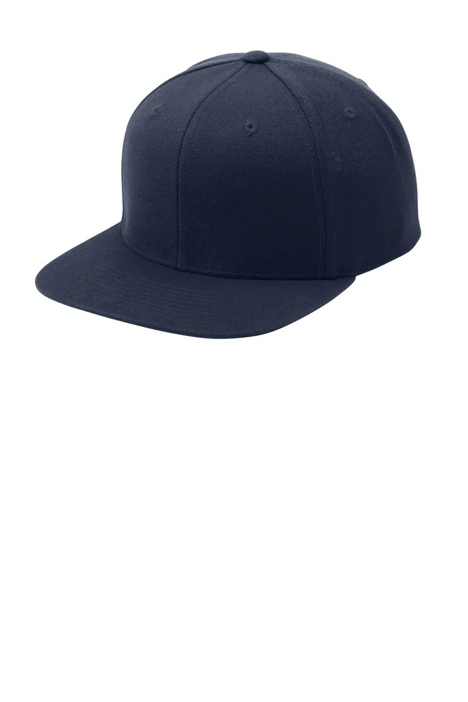 Sport-Tek® YP Classics® Flat Bill Snapback Cap. STC19 - additional view 4